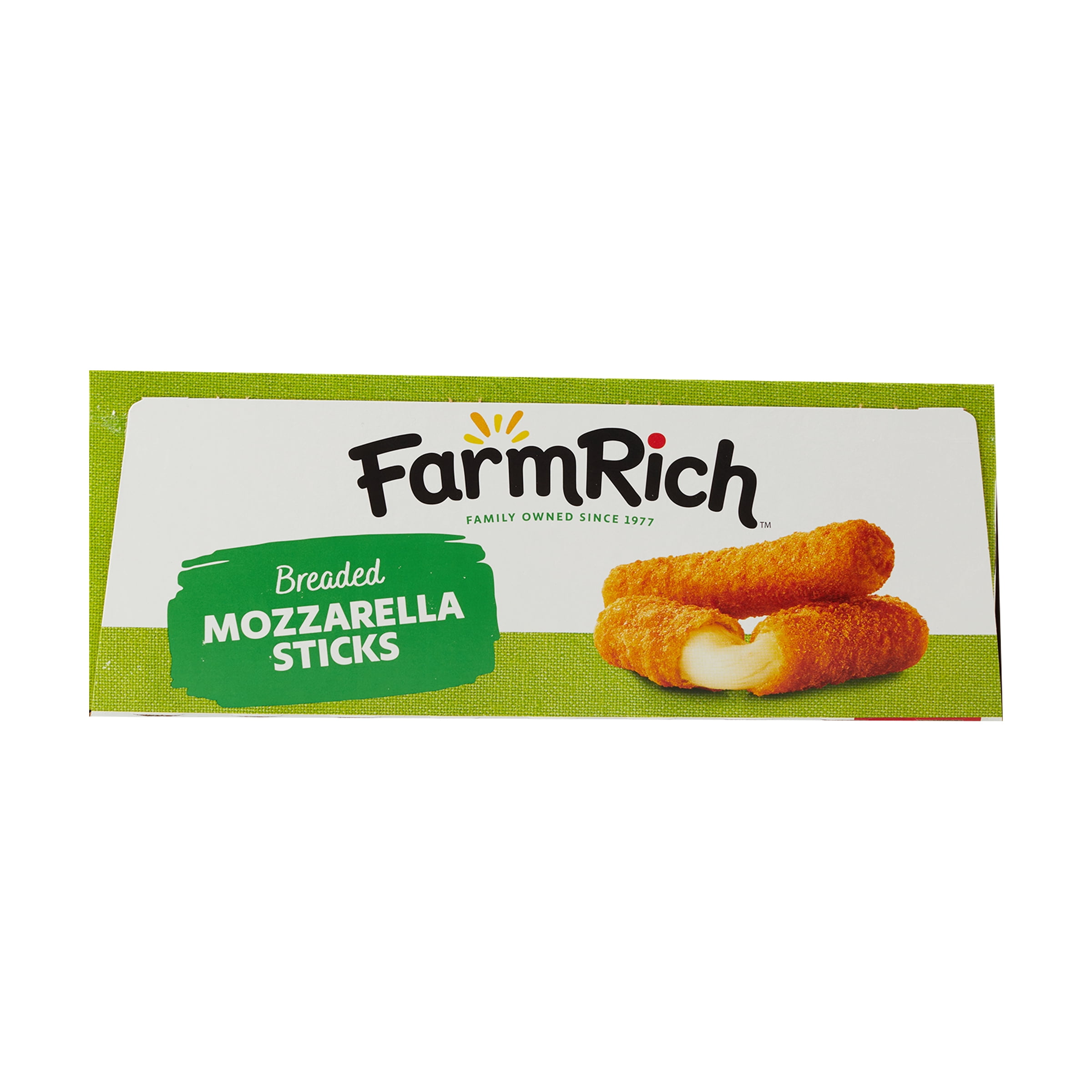 Farm Rich Breaded Mozzarella Cheese Sticks, Party Size, 66 oz (Frozen Snacks and Appetizers)