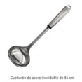 thumbnail image 3 of Cucharon De Cocina Hudson Para Servir De Acero Inoxidable, 3 of 5