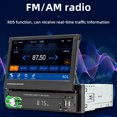 thumbnail image 3 of Radio de coche de 7 pulgadas Cámara de marcha atrás CarPlay Android Sistema de audio automático USB Radio FM Hugtrwg Para estrenar, 3 of 9