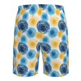 thumbnail image 6 of Naloa Circular Men's Beach Shorts, Surfing shorts, Swim trunks, Quick Dry Swim Trunks for Surfing Beach Fun - Large, 6 of 9
