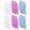 Assorted Color, variant on ELAYARD 6Pcs Toothbrush Protective Covers with Ventilation for Hygiene and Easy Outdoor Carry