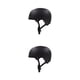thumbnail image 2 of Naiovety Cascos protectores para exteriores - Control de cabeza y cola degradados para actividades al aire libre versátiles Forro desmontable Negro mate METRO(52-58CM) 2Conjunto, 2 of 6