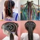 thumbnail image 5 of 50 piezas de trenzas para el cabello, surtido degradado, colorido, juego de bandas elásticas para trenzas de cola de caballo, accesorios para peinado de trenzas DIY para mujeres y niñas., 5 of 5