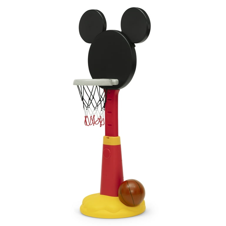 Disney Mickey Mouse Plastic Basketball Set by Delta Children Disney Mickey Mouse Plastic Basketball Set by Delta Children