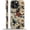 Boho Floral Flower, variant on Compatible with iPhone 16 Case - Dual-Layer Protection, Hard Shell with Silicone Interior, Slim Scratch Resistant Shockproof for Woman Men - Moon and Stars Celestial