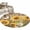 Dark Brown, variant on Area Rug for Living Room, Yellow Sunflowers Non-Slip Indoor Large Carpet for Bedroom/Dining Room, Country Farm Butterfly Flower Light Beige Washable Low-Profile Floor Mat Runner Rugs - 2.7 x 5 Ft