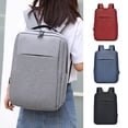 thumbnail image 2 of Laptop Backpack Strong Load Bearing High Capacity External USB Charging Wider Shoulder Multi Pockets Carrying Notebook Splash Proof Laptop USB Backpack School Bag for Business, 2 of 7