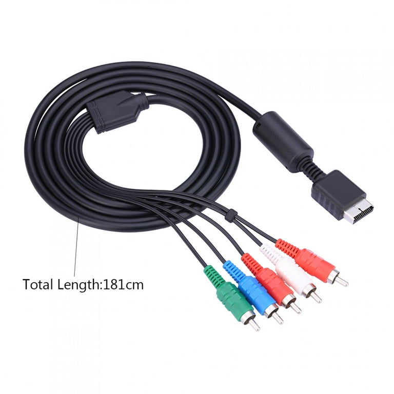 Ccdes AV Multi Out Audio Video Cable PS2 PS3 181cm AV to HDTV Cable with Audio Video Cable Walmart