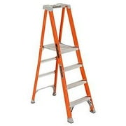 Louisville Ladder 906461 FXP1704 4 ft. Ladder Plat Fiber Glass