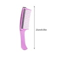 thumbnail image 5 of Langgg 1 Pack Detangling Comb with Roller Integrated Salon Supplies Portable Barber Tools Trim Assist Electrostatic Prevention Hair Dye C, 5 of 5