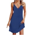thumbnail image 2 of Women's Adjustable V-Neck Jumpsuit with Suspender Straps and Elastic Waist, 2 of 6