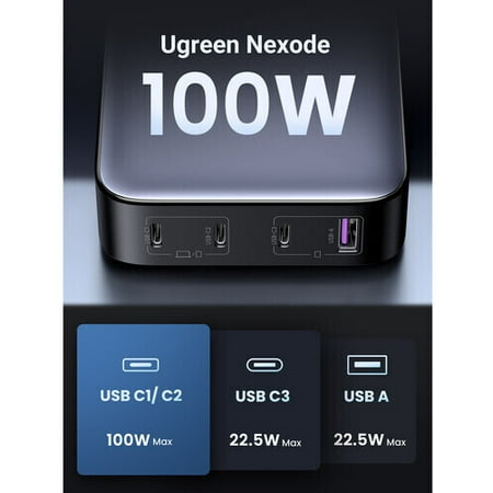 UGREEN Nexode 100W Desktop Charger US