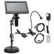 thumbnail image 2 of USB Digital Microscope 1080P Adjustable LED Lights USB Digital Microscope Recorder with 7in LCD Display AC100‑240VEU Plug, 2 of 5