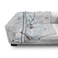 thumbnail image 3 of Dragonfly Soft Flannel Fleece Blanket, Grunge Paint Flower Swirled Branches Buds Abstract Spring Nature Image, Cozy Plush for Indoor and Outdoor Use, 70" x 90", Pale Pink Brown Mint, by Ambesonne, 3 of 6