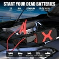 thumbnail image 3 of Power Bank 2000A Jump Starter Portable Charger Car Booster 12V Auto Starting Device Emergency Car Battery Starter for Car/Boat, 3 of 7
