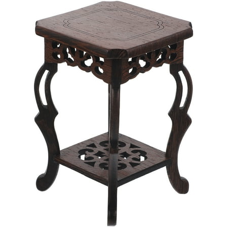 Wooden Plant Stand Plant Holder Flower Pot Display Stand for Indoor Outdoor Garden, Patio, Home