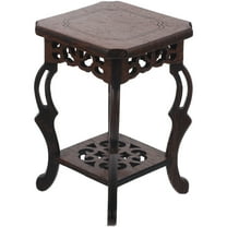 Wooden Plant Stand Plant Holder Flower Pot Display Stand for Indoor Outdoor Garden, Patio, Home