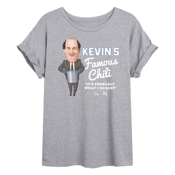 The Office - Kevin Chili What I Do Best - Juniors Ideal Flowy Muscle T-Shirt