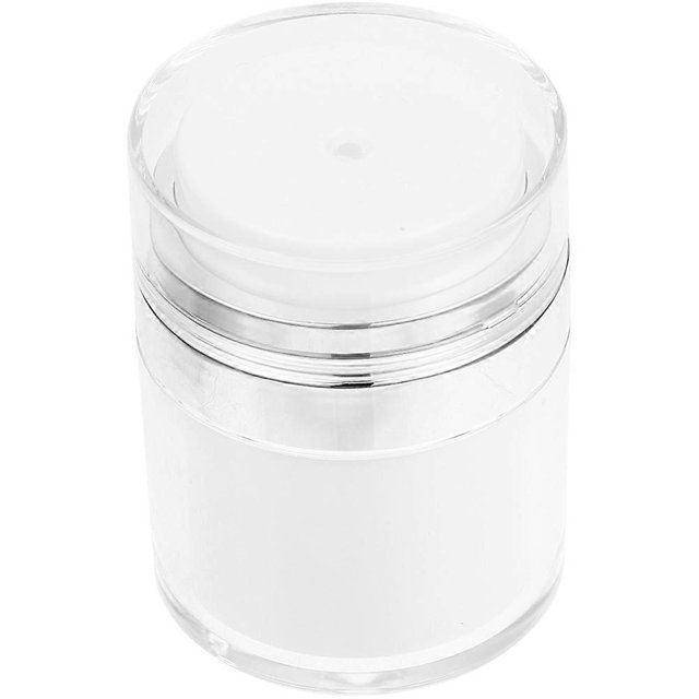 Convenient Press-type Facial Cream Bottle Empty Household Travel Cream Container Portable Lotion Holder