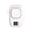 White, variant on Wearable Mini Fan High-Powered Neck-Worn Mini USB-Rechargeable Fan With 5 Speed Settings Portable Outdoor Cool Down Fan