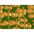 thumbnail image 1 of Ahgly Company Machine Washable Indoor Rectangle Transitional Dark Bronze Brown Area Rugs, 8' x 10', 1 of 7