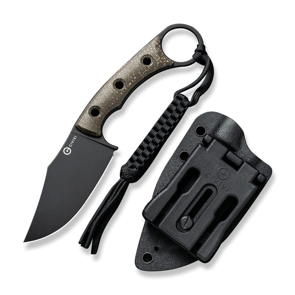 CIVIVI Knife Midwatch C20059B-3 Fixed Blade Green Burlap Micarta & N690 Knives