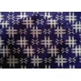 thumbnail image 4 of oneOone Cotton Silk Fabric Check Kasuri Print Sewing Fabric BTY 42 Inch Wide, 4 of 4