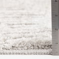 thumbnail image 6 of Mainstays 5' x 7' Gray Geometric Block Hi Low Area Rug, 6 of 7