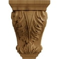 thumbnail image 2 of Ekena Millwork 8 1/2"W x 6 1/2"D x 14"H Large Wide Acanthus Wood Corbel, Cherry, 2 of 4