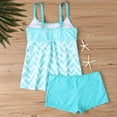 thumbnail image 5 of Traje de baño tankini de verano para mujer, talla grande, estampado, bikini dividido, traje de baño de dos piezas para mujer, trajes de baño tankini para mujer, traje de baño de 2 piezas para mujer, t, 5 of 5