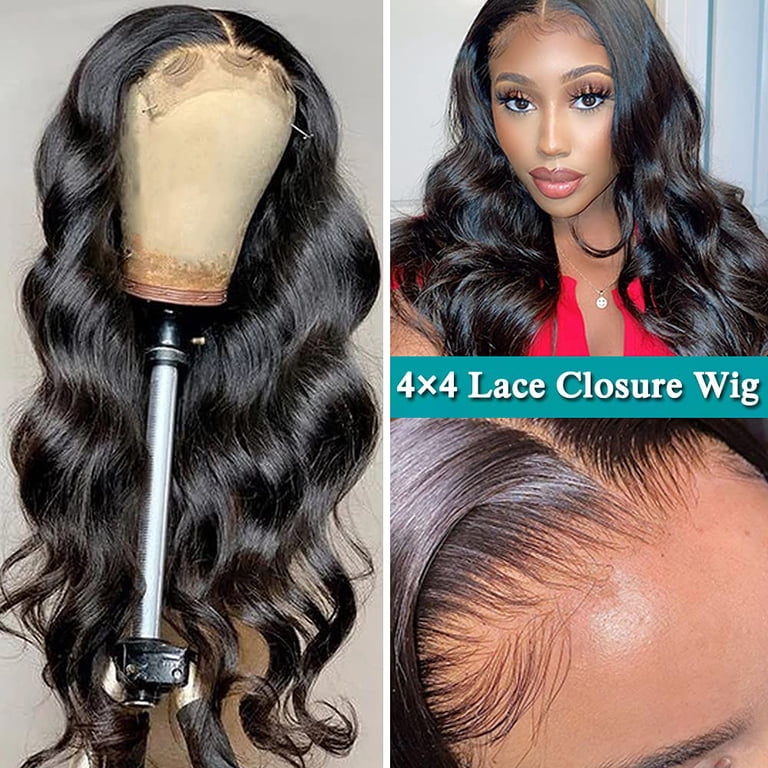 Lace Front Wigs Human Hair Pre Plucked with Baby Hair  display picture 1