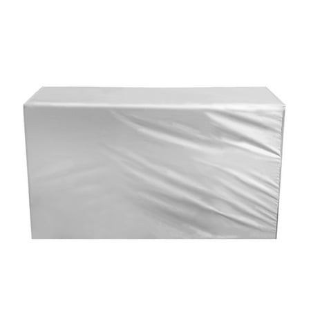 

WINOMO Air Conditioner Cover Waterproof Dustproof Sunscreen Outdoor Air Conditioning Protector Silver Fabric Shield