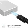 thumbnail image 5 of Sabrent USB Type-C Aluminum Enclosure for M.2 NVMe SSD in Silver (EC-NVME-SVR), 5 of 7