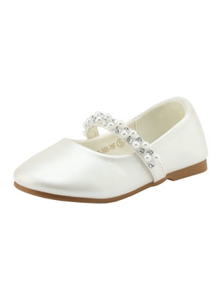Baby girl best sale ivory dress shoes
