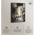 thumbnail image 2 of Elegant Flower Storefront Canvas Fashion Designer Wall Art by Art Remedy, Black Frame, 16" x 24", 2 of 7