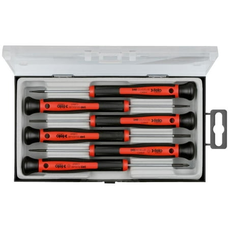 UPC: 4007157318442 | Felo 6 Piece Slotted & Phillips Precision Screwdriver Set