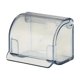 thumbnail image 2 of Caja de almacenamiento para herramientas de afeitado de pared | Estante de plástico transparente impermeable con tapa abatible | Instalación adhesiva sin perforaciones para la pared del baño, 2 of 6