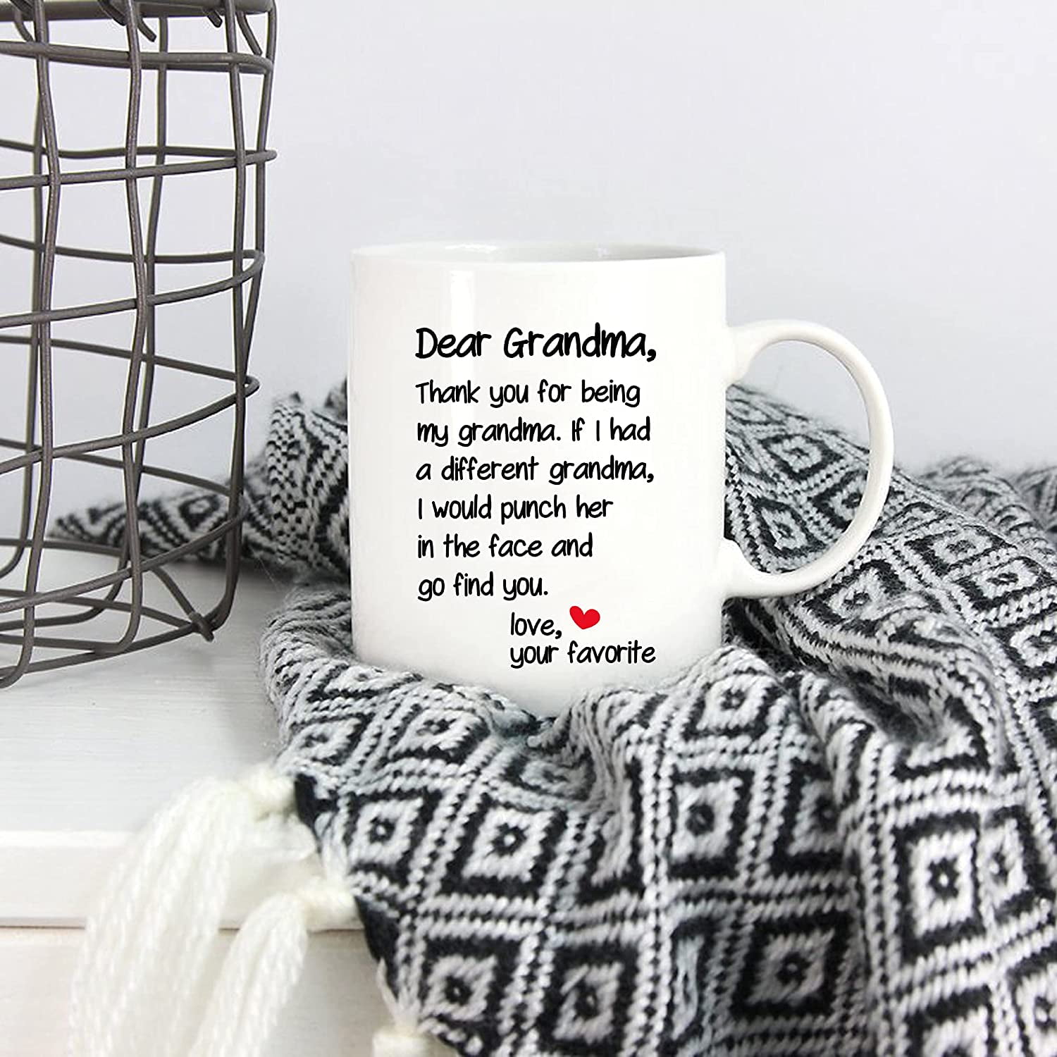 Mom, Going To Be A Grandma Funny Coffee Mug - Gag Christmas Gifts for Mom  from Son, Daughter, Kids -…See more Mom, Going To Be A Grandma Funny Coffee