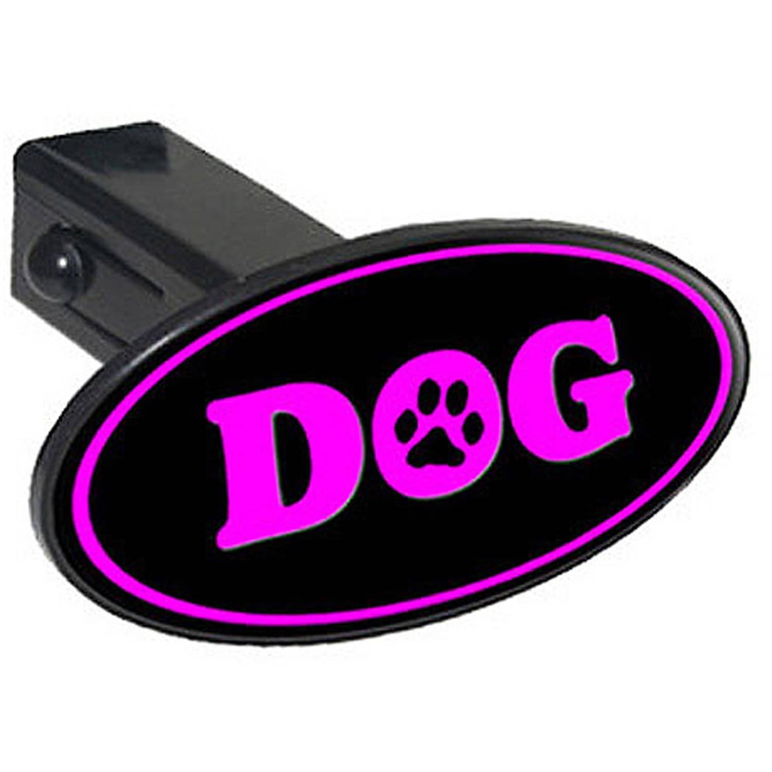 Graphics and More Powered by Coffee Oval Tow Trailer Hitch Cover Plug Insert 1 1/4 inch 1.25 