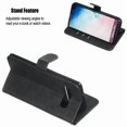 thumbnail image 2 of Estuche de Cuero PU con Cierre para Samsung Galaxy S10 Plus , Funda Protectora con Billetera y Correa, 2 of 6