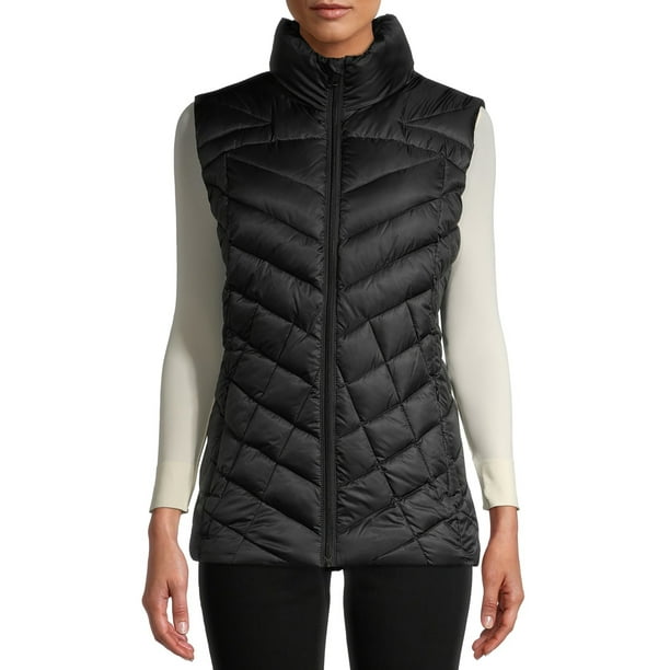 Big Chill - Big Chill Women's Down Chevron Quilted Puffer Vest ...