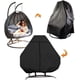 thumbnail image 4 of Oslimea - Funda para silla colgante para patio, duradera, ligera, impermeable, con cremallera, se adapta a la mayoría de sillas colgantes individuales para exteriores, protector contra el polvo (75 x, 4 of 7