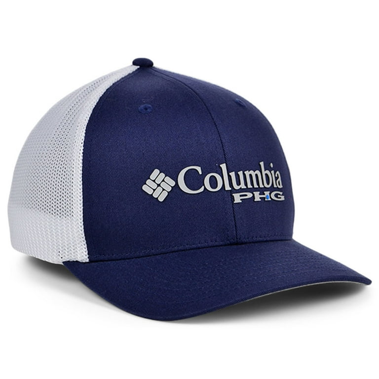 Columbia Men's Phg Mesh Ball Cap, Nocturnal/Columbia Grey/Bird