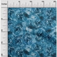 thumbnail image 2 of oneOone Viscose Chiffon Blue Fabric Abstract Floral Craft Projects Decor Fabric Printed By The Yard 42 Inch Wide-2ra, 2 of 5