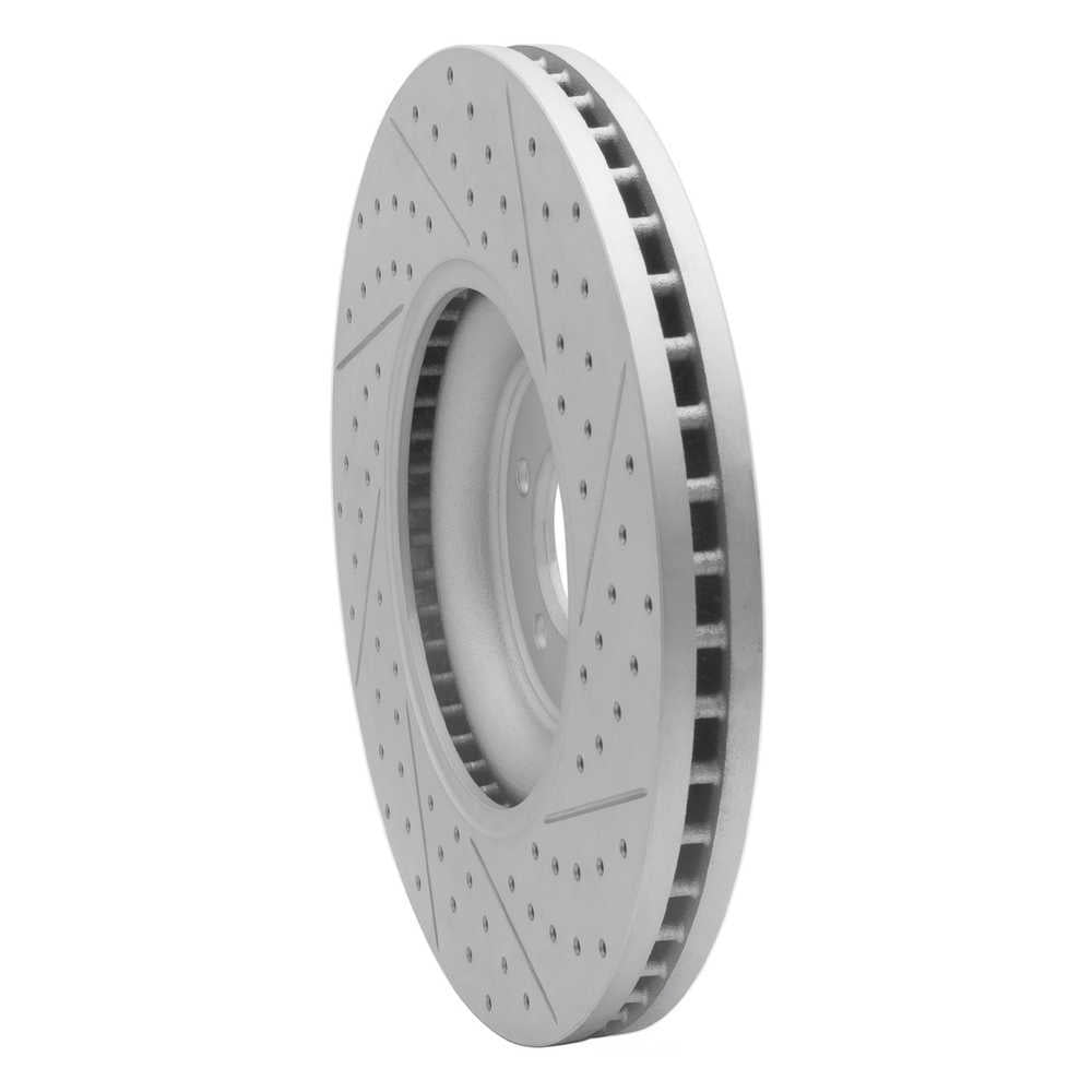 Dynamic Friction Company 830-20026L DFC Geoperformance Rotor - Drilled and Slotted