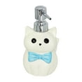 thumbnail image 2 of Cute Cat Dispenser Bottles for Body Soap Refillable Kitty Hand Pump Containers with Bow Hand Soap Refillable Ceramic Container for Home Travel Bathroom Kitchen, 2 of 9