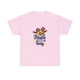 thumbnail image 2 of Christmas Unisex Heavy Streetwear Cotton Jingle All The Way T-shirt, 2 of 10