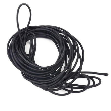 

BAMILL 10m 4mm Black High Tension Cord Bungee Elastic Rope Cord