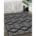 thumbnail image 2 of Ahgly Company Indoor Rectangle Patterned Charcoal Black Area Rugs, 3' x 5', 2 of 6