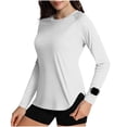 thumbnail image 5 of Livrdious UV Protection Shirts for Women UPF 50 Long Sleeve Sun Shirts Lightweight Quick Dry Womens Workout Hiking Tops, 5 of 6